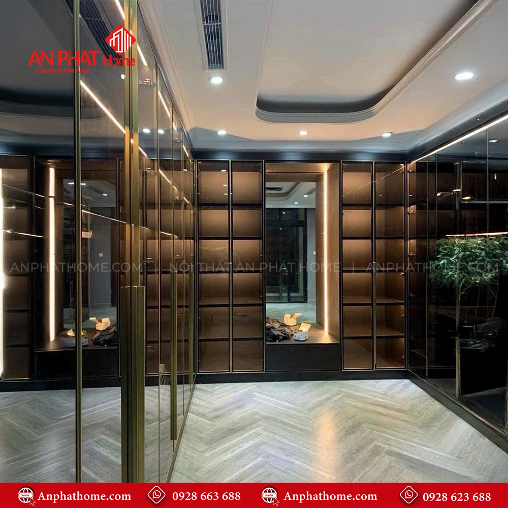 Tủ Quần Áo Cánh Kính TA-544 An Phát Home