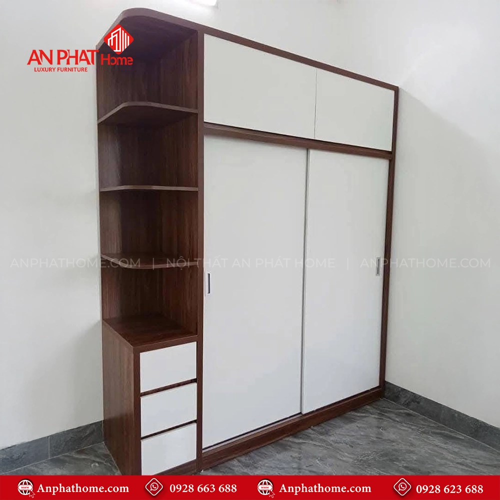 Tủ Quần Áo Cánh Lùa TA-570 An Phát Home