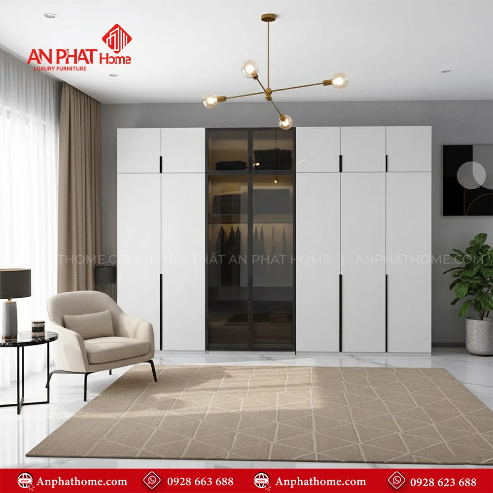 Tủ Quần Áo Đẹp TA-541 An Phát Home