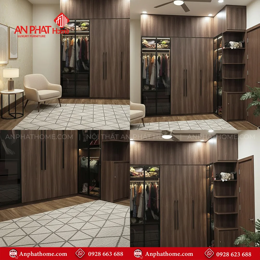 Tủ Quần Áo Gỗ Công Nghiệp TA-516 8 Các mẫu tủ quần áo đẹp hiện đại nhất hiện nay