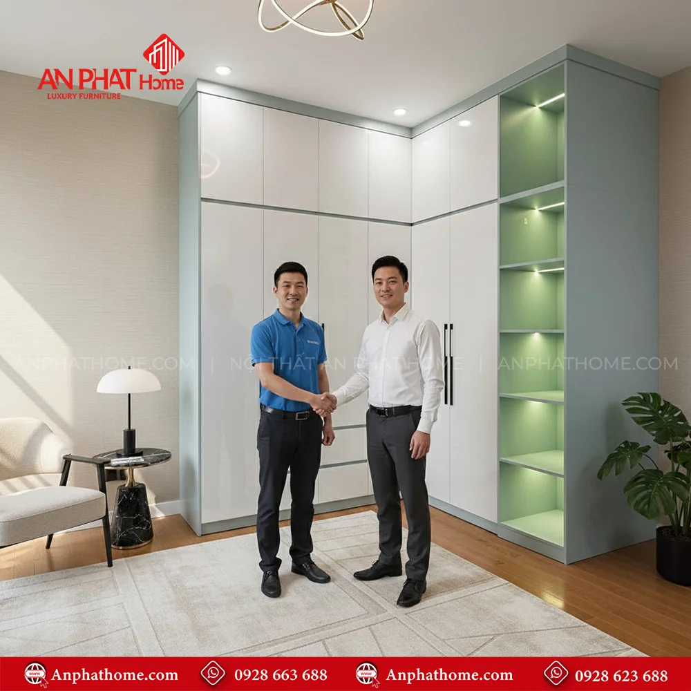 Tủ Quần Áo Gỗ MDF Thiết Kế Hiện Đại TA-515 9 Mẫu tủ đựng quần áo thiết kế thông minh