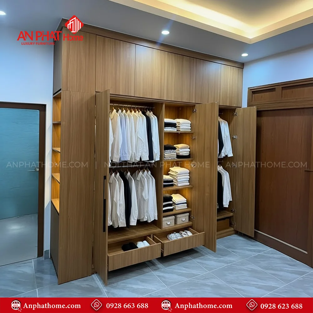 Tủ Quần Áo Gỗ TA-561 8 Mẫu thiết kế tủ quần áo hiện đại sang trọng