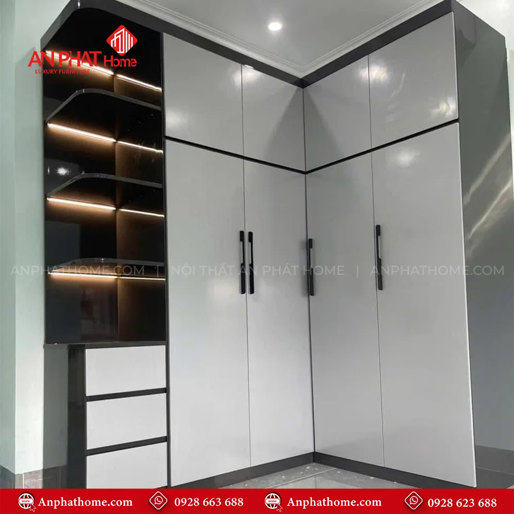 Tủ quần áo thông minh cho phòng nhỏ