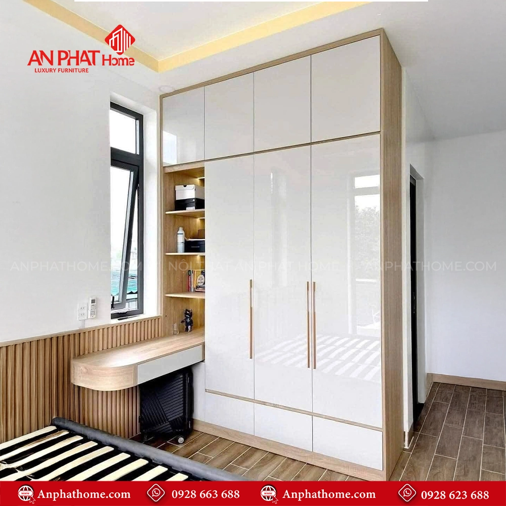 Tủ Quần Áo Kịch Trần TA-558 7 Tủ Quần Áo Kịch Trần TA-558 An Phát Home