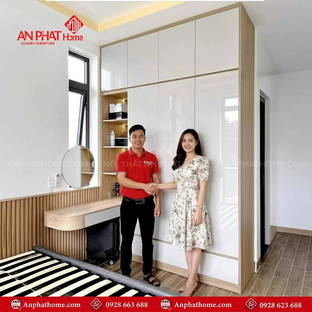 Tủ Quần Áo Kịch Trần TA-558 8 Mẫu tủ quần áo trong phòng ngủ hiện đại