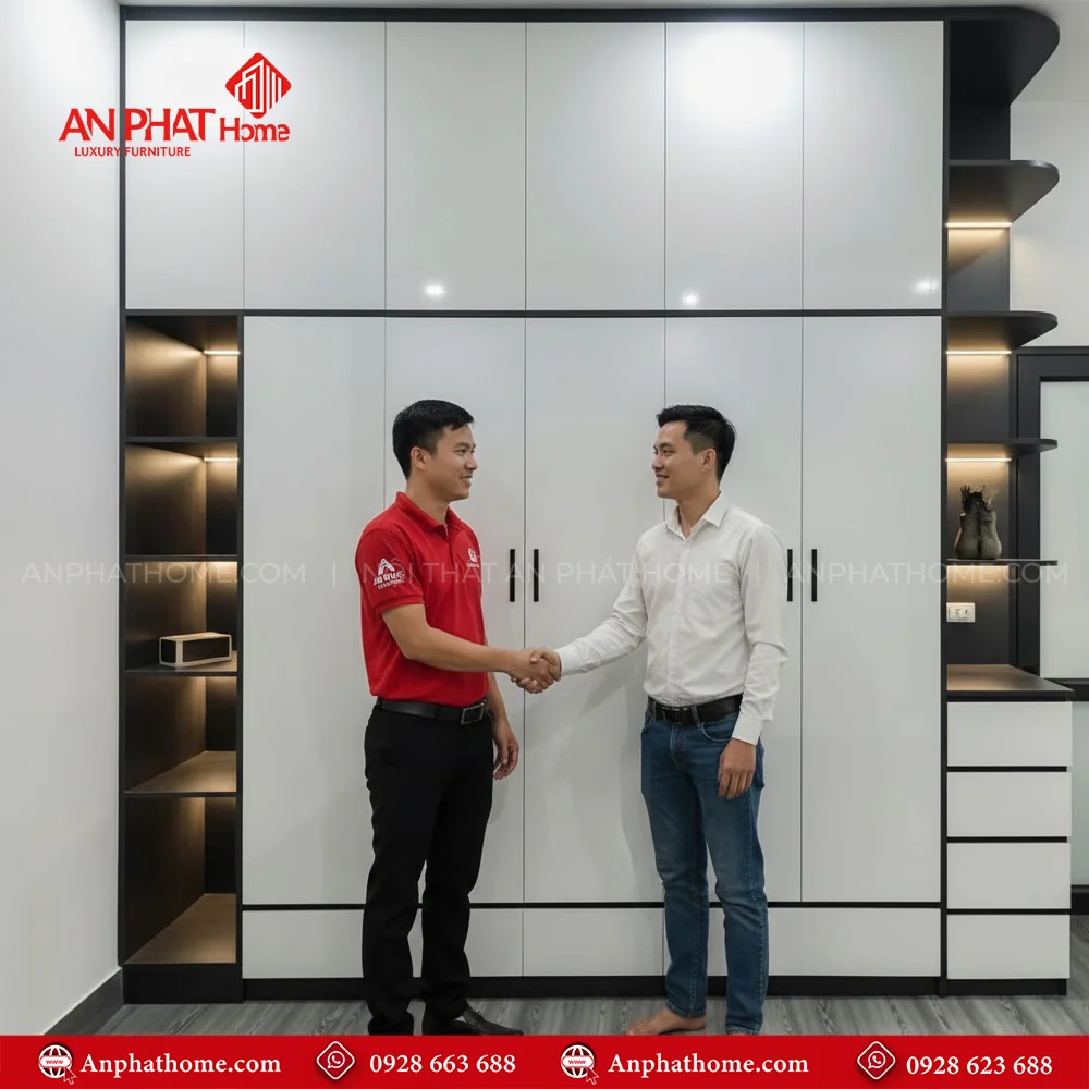 Tủ Quần Áo Người Lớn TA-583 8 Mẫu tủ quần áo gỗ đẹp hiện đại