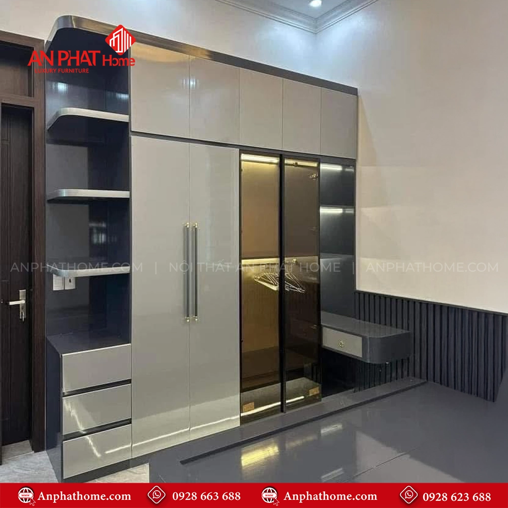 Tủ Quần Áo Nhựa Cao Cấp TA-537 An Phát Home