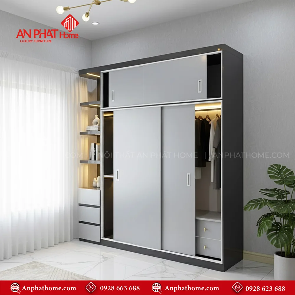 Tủ Quần Áo Nhựa TA-526 An Phát Home