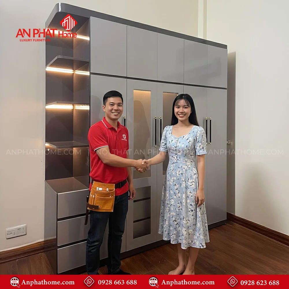 Tủ Quần Áo Nhựa TA-542 8 Thiết kế mẫu tủ quần áo trong phòng ngủ hiện đại