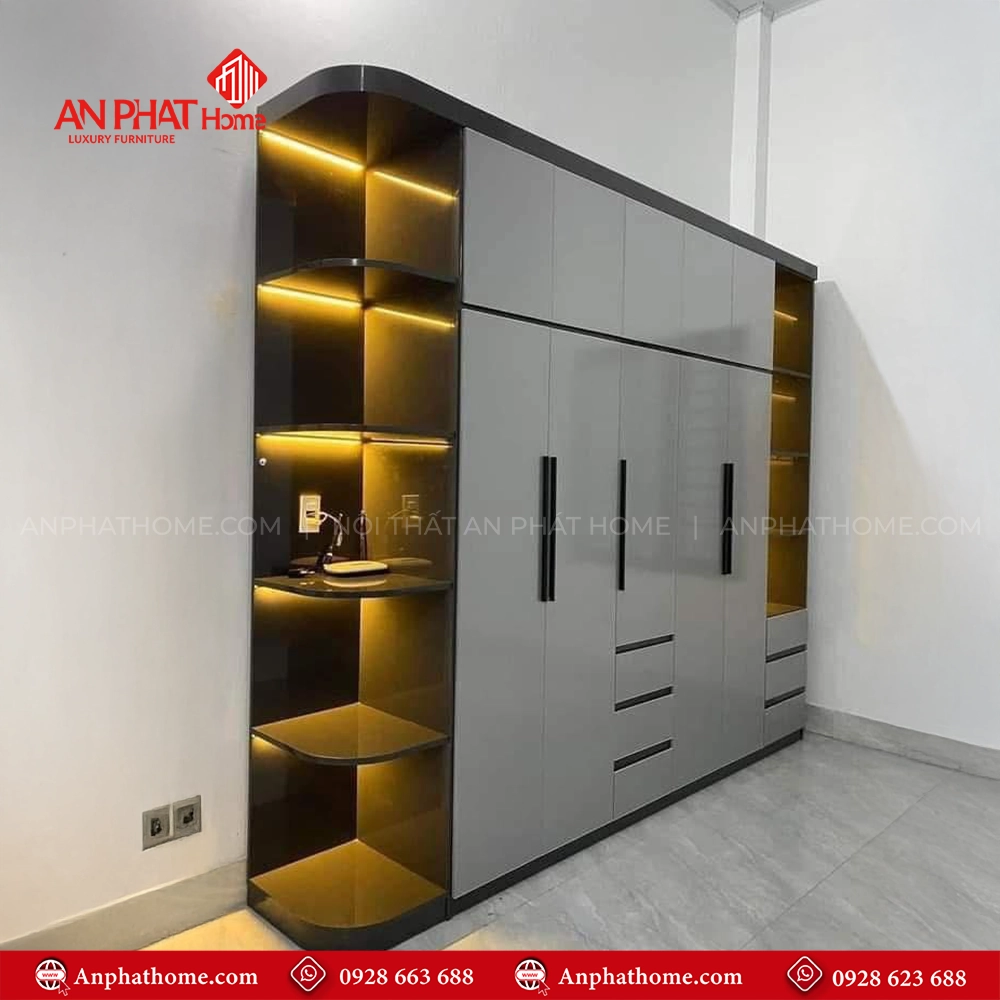 Tủ Quần Áo Nhựa TA-564 7 Tủ Quần Áo Nhựa TA-564 An Phát Home