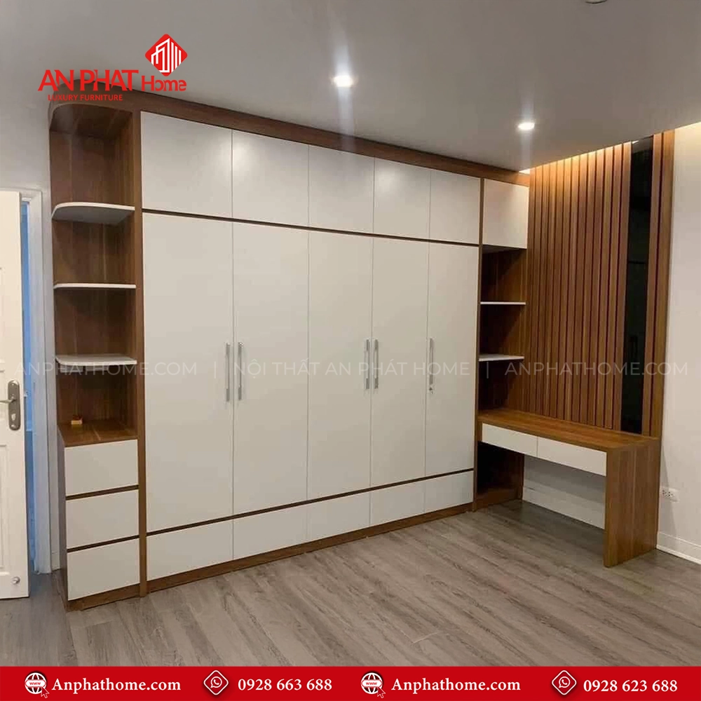 Tủ Quần Áo Phòng Ngủ Hiện Đại TA-559 7 Tủ Quần Áo Phòng Ngủ Hiện Đại TA-559 An Phát Home