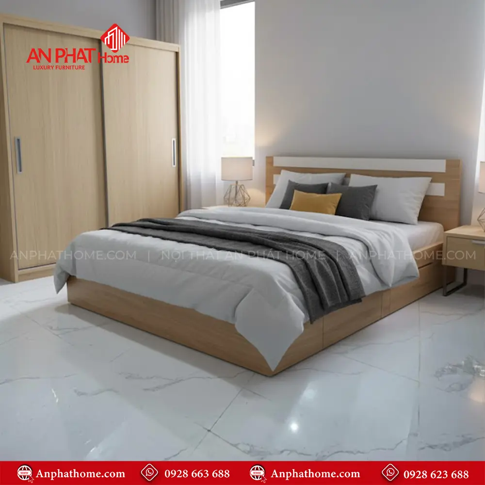 Giường Ngủ Hiện Đại GN-280 17 Giường Ngủ Hiện Đại GN-280