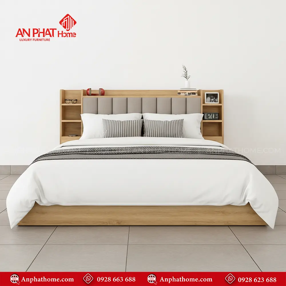 Giường Ngủ Thiết Kế Hiện Đại GN-247 10 Giường Ngủ Thiết Kế Hiện Đại GN-247