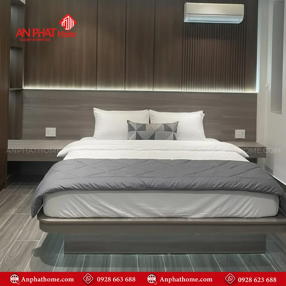 Giường Bệt Gỗ Chiện Đại GN-298 8 Giường Bệt Gỗ Chiện Đại GN-298