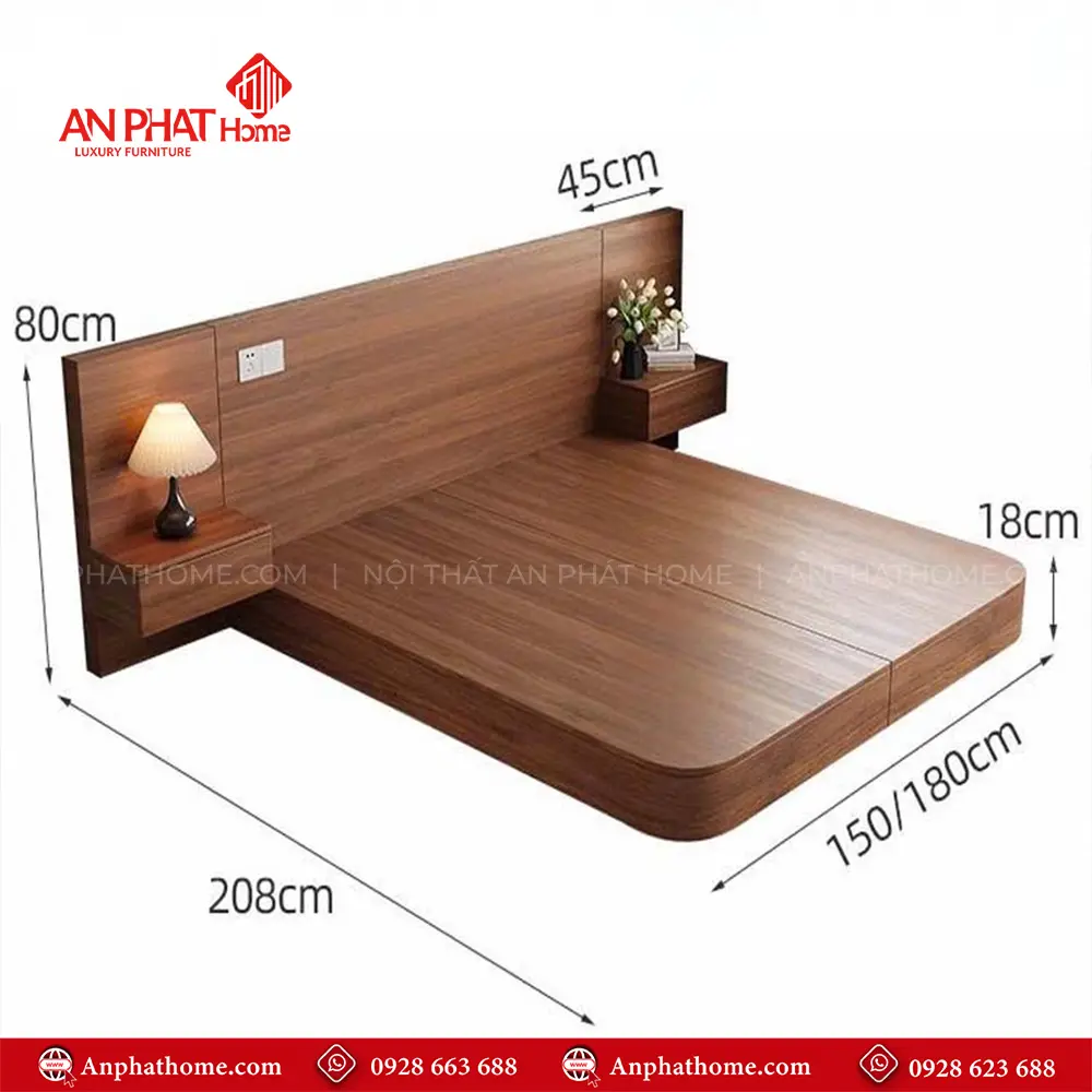 Giường Bệt Thiết Kế Hiện Đại GN-209 18 Giường Bệt Thiết Kế Hiện Đại GN-209