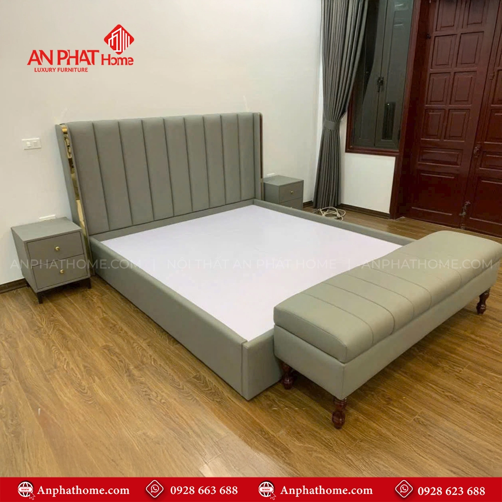 Giường Bọc Da Hiện Đại GN-277 11 Giường Bọc Da Hiện Đại GN-277