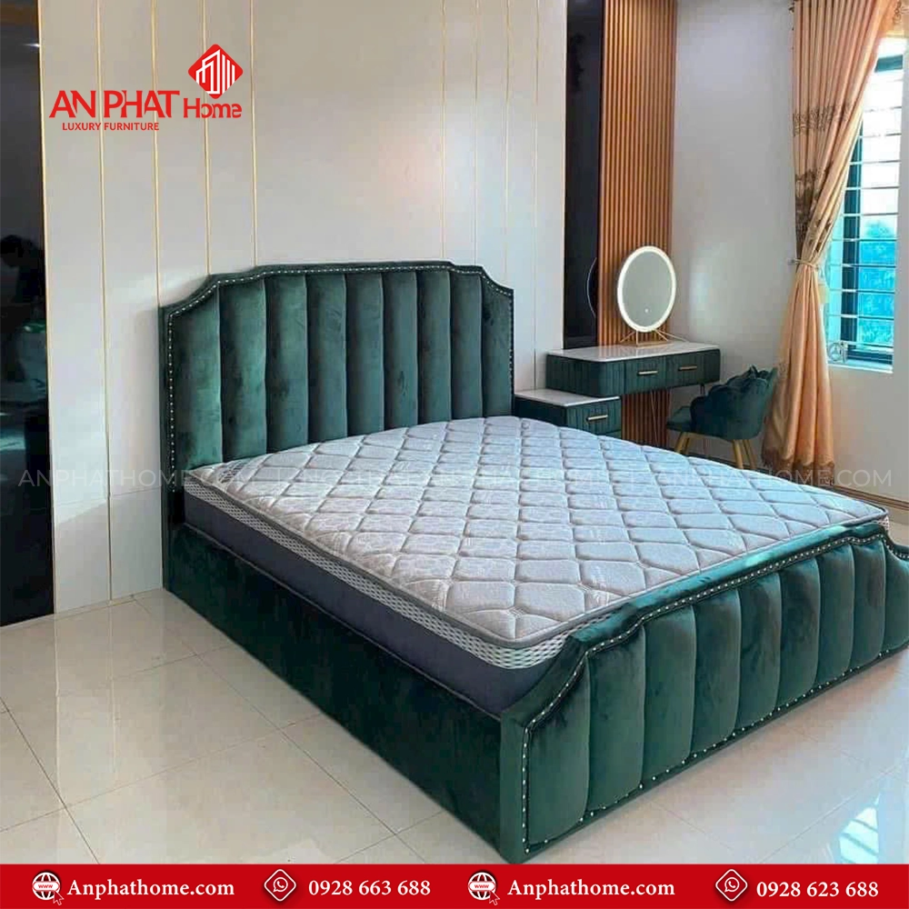 Giường Bọc Nhung Cao Cấp GN-273