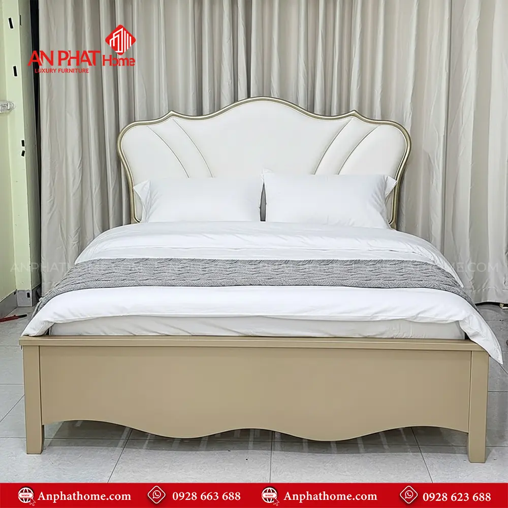 Giường Đẹp Bọc Nệm Cao Cấp GN-271