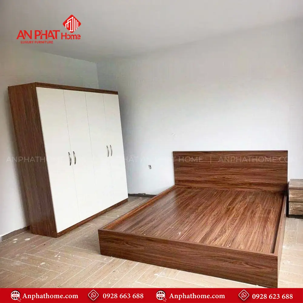 Giường Đẹp Có Ngăn Kéo GN-304 11 Giường Đẹp Có Ngăn Kéo GN-304