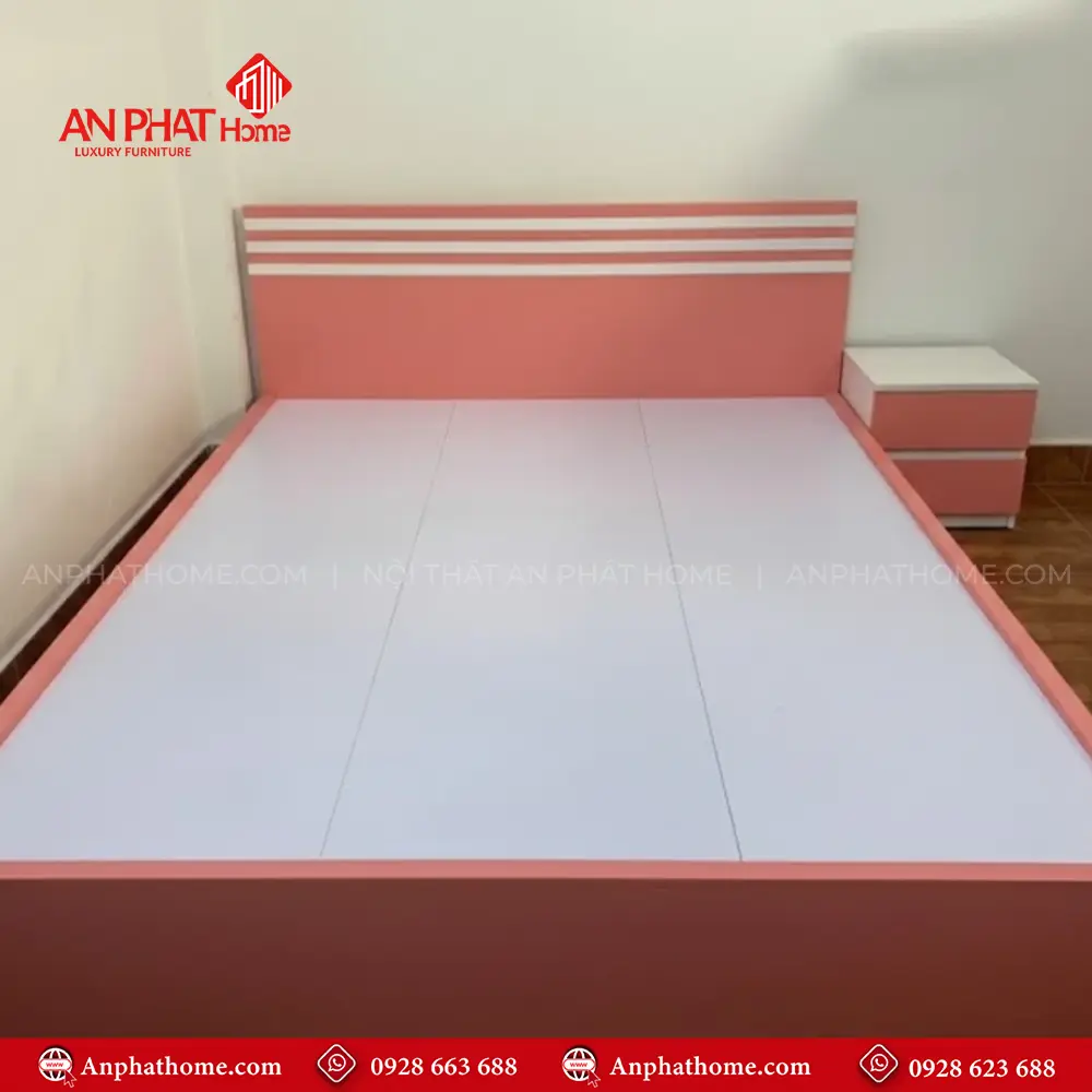 Giường Gỗ Công Nghiệp GN-203 12 Giường Gỗ Công Nghiệp GN-203