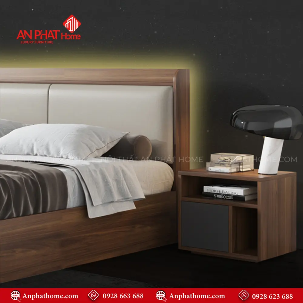 Giường Gỗ Công Nghiệp GN-210 12 Giường Gỗ Công Nghiệp GN-210