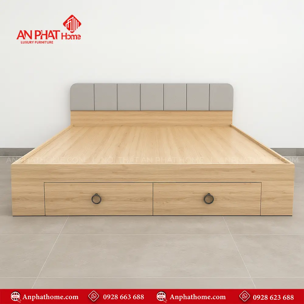 Giường Gỗ Công Nghiệp GN-238 9 Giường Gỗ Công Nghiệp GN-238