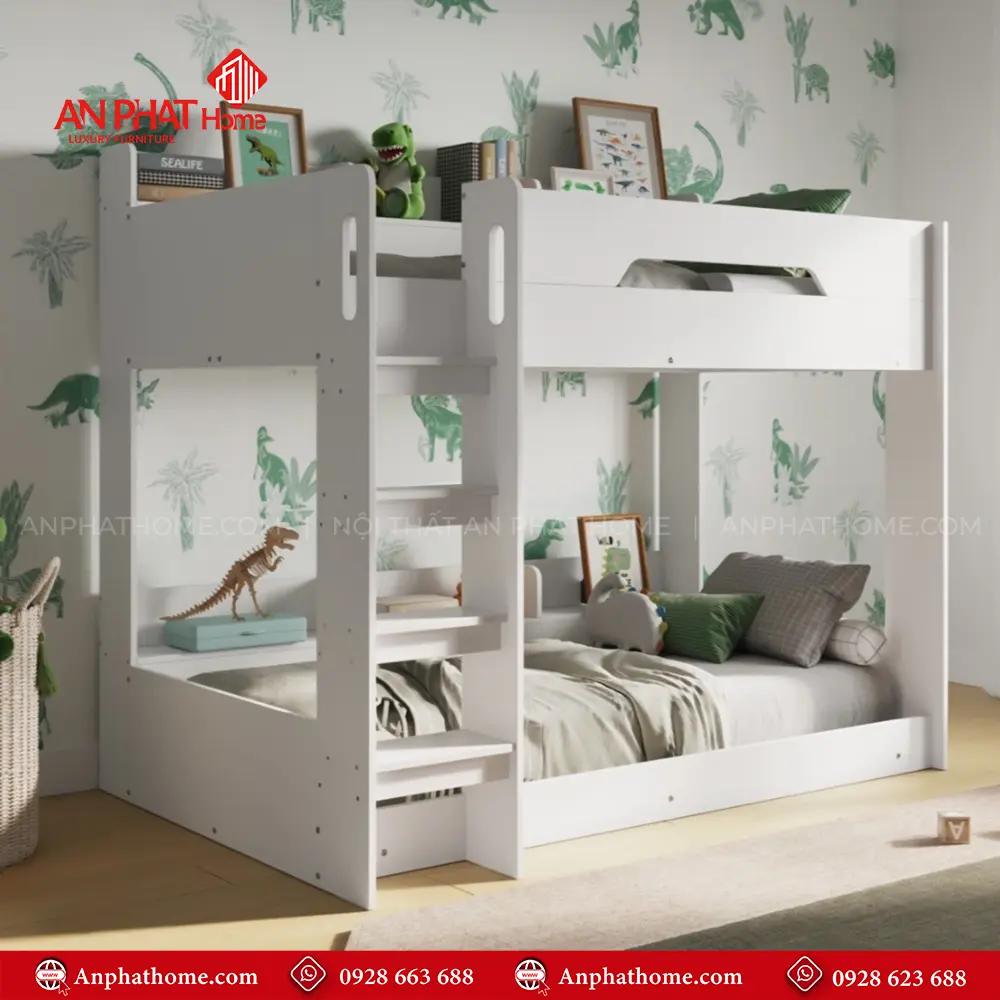 Giường Ngủ 2 Tầng Mẫu Đơn Giản GN-304 25 Giường Ngủ 2 Tầng Mẫu Đơn Giản GN-304