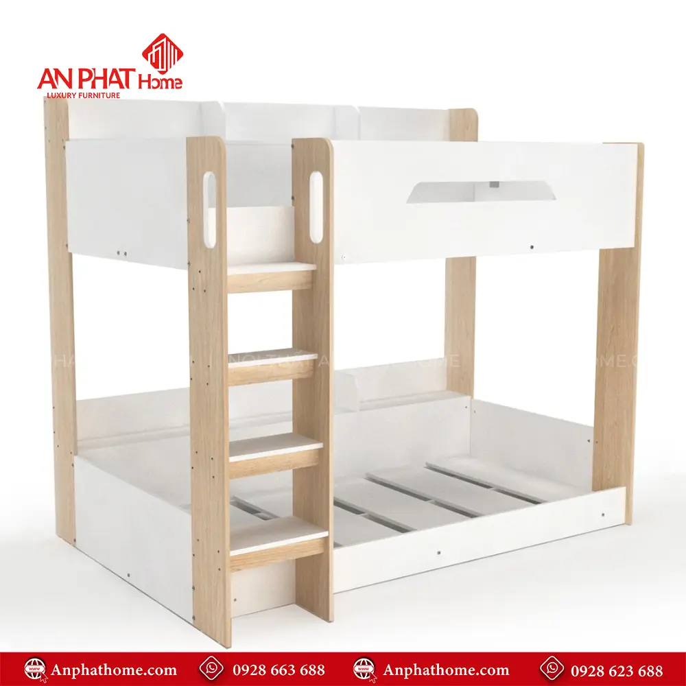 Giường Ngủ 2 Tầng Mẫu Đơn Giản GN-304 28 Giường Ngủ 2 Tầng Mẫu Đơn Giản GN-304
