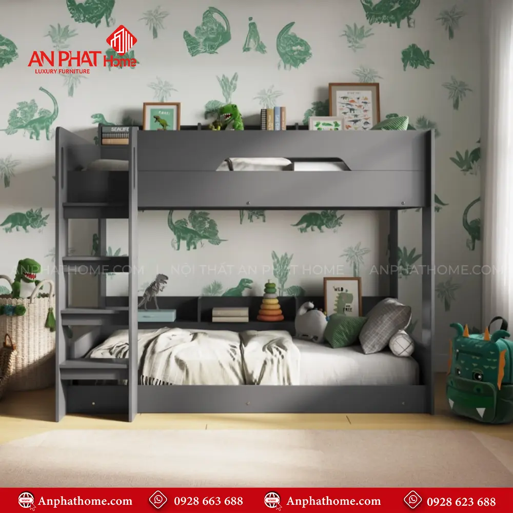 Giường Ngủ 2 Tầng Mẫu Đơn Giản GN-304 26 Giường Ngủ 2 Tầng Mẫu Đơn Giản GN-304