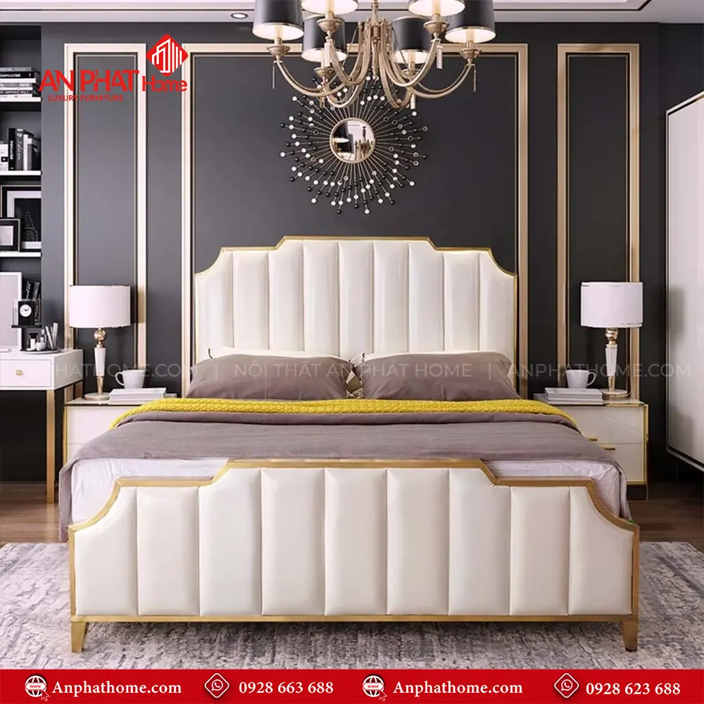 Giường Ngủ Bọc Da Cao Cấp GN-231 21 Giường Ngủ Bọc Da Cao Cấp GN-231
