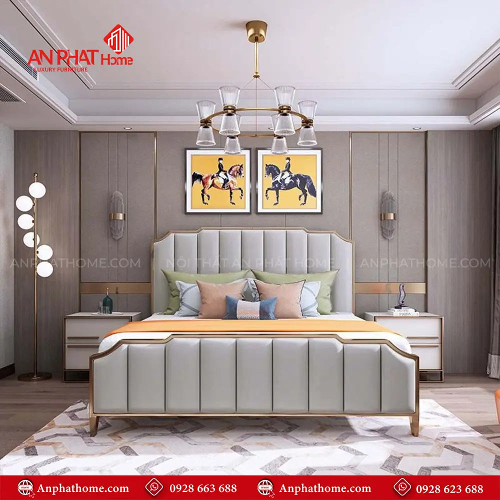 Giường Ngủ Bọc Da Cao Cấp GN-231 19 Giường Ngủ Bọc Da Cao Cấp GN-231