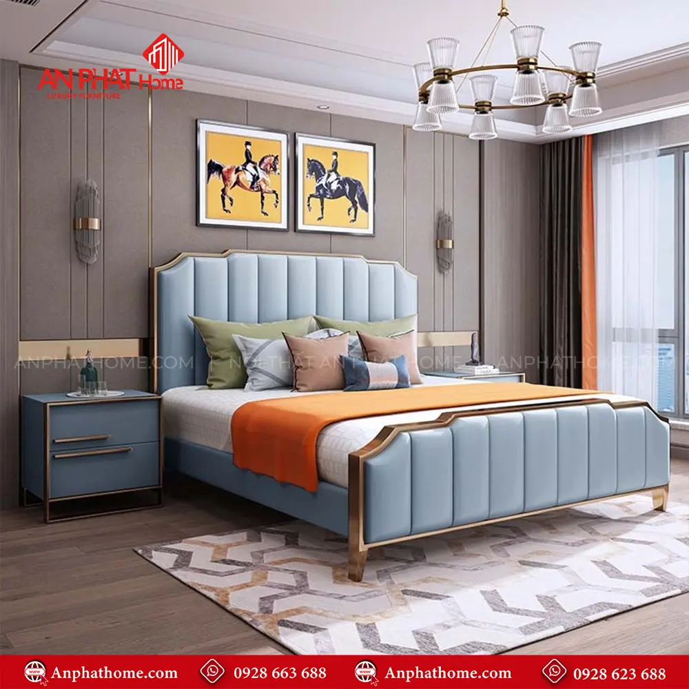 Giường Ngủ Bọc Da Cao Cấp GN-231 18 Giường Ngủ Bọc Da Cao Cấp GN-231