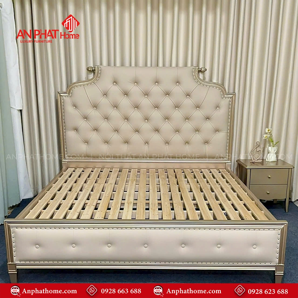 Giường Ngủ Bọc Nệm Cao Cấp GN-265 10 Giường Ngủ Bọc Nệm Cao Cấp GN-265