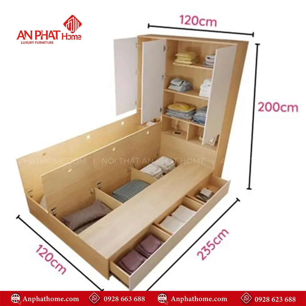 Giường Ngủ Cao Cấp Đẹp GN-327 11 Giường Ngủ Cao Cấp Đẹp GN-327