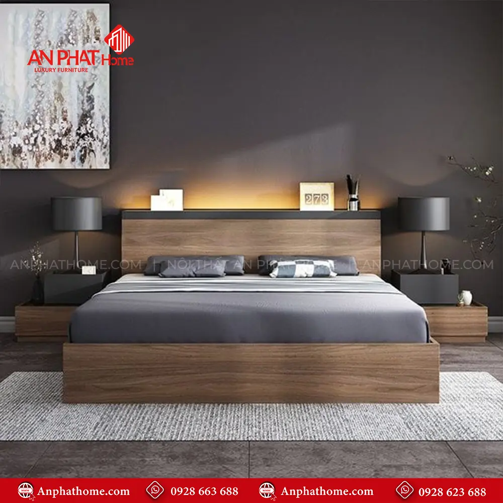 Giường Ngủ Cao Cấp Thông Minh GN-333 11 Giường Ngủ Cao Cấp Thông Minh GN-333