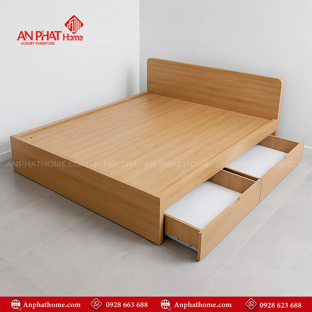 Giường Ngủ Đẹp Có Ngăn Kéo GN-242 5 Giường Ngủ Đẹp Có Ngăn Kéo GN-242