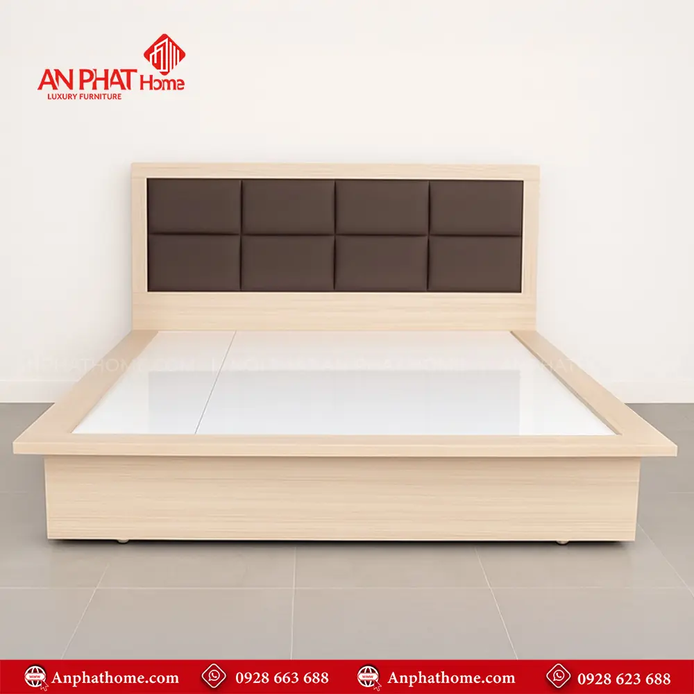 Giường Ngủ Đẹp Đầu Giường Bọc Nệm GN-249 8 Giường Ngủ Đẹp Đầu Giường Bọc Nệm GN-249