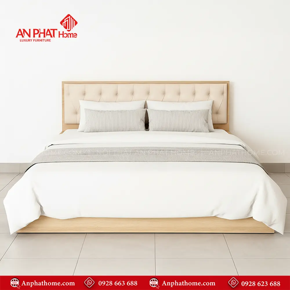 Giường Ngủ Đẹp Giá Rẻ GN-239 10 Giường Ngủ Đẹp Giá Rẻ GN-239