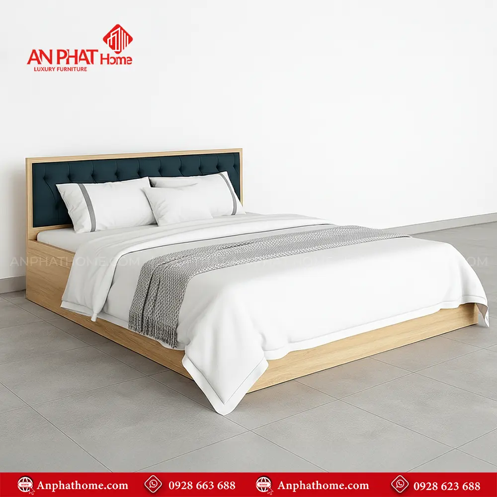 Giường Ngủ Đẹp Giá Rẻ GN-239 12 Giường Ngủ Đẹp Giá Rẻ GN-239