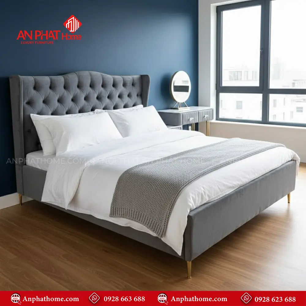 Giường Ngủ Đẹp GN-263 8 Giường Ngủ Đẹp GN-263