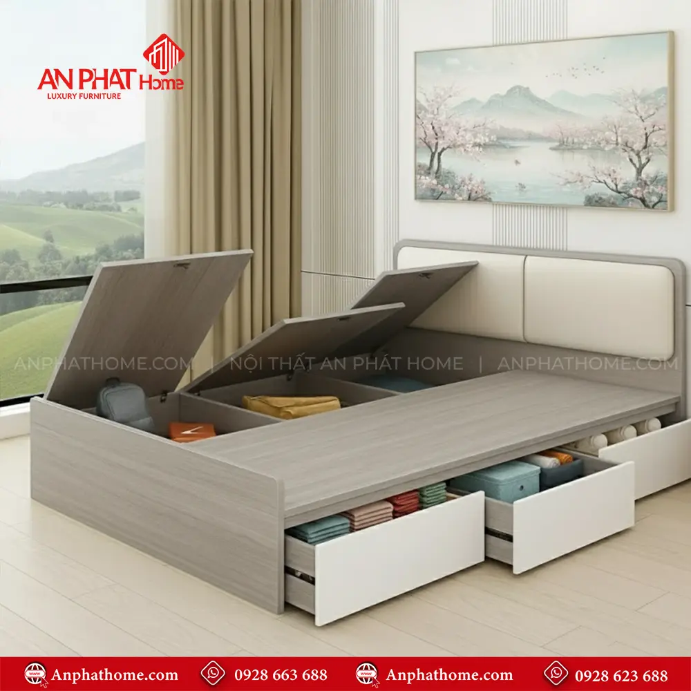 Giường Ngủ Đẹp GN-303 30 Giường Ngủ Đẹp GN-303