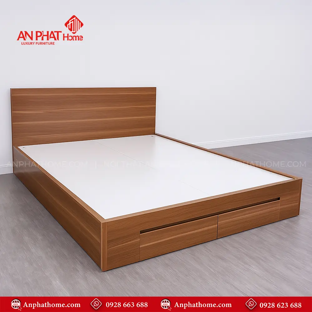 Giường Ngủ Đẹp Gỗ MDF GN-244 5 Giường Ngủ Đẹp Gỗ MDF GN-244