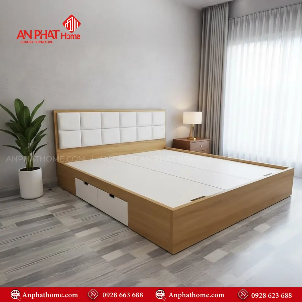 Giường Ngủ Đẹp Hiện Đại GN-308