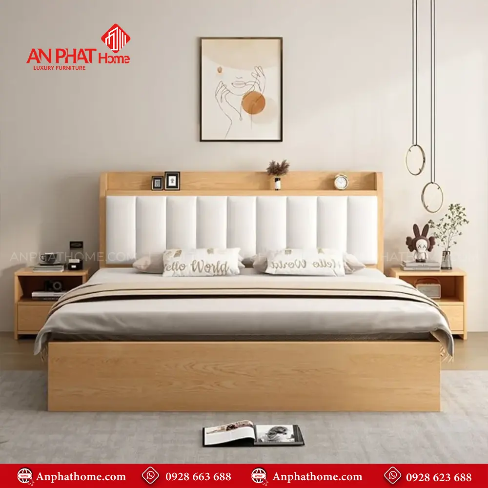 Giường Ngủ Đẹp Hiện Đại GN-347 12 Giường Ngủ Đẹp Hiện Đại GN-347