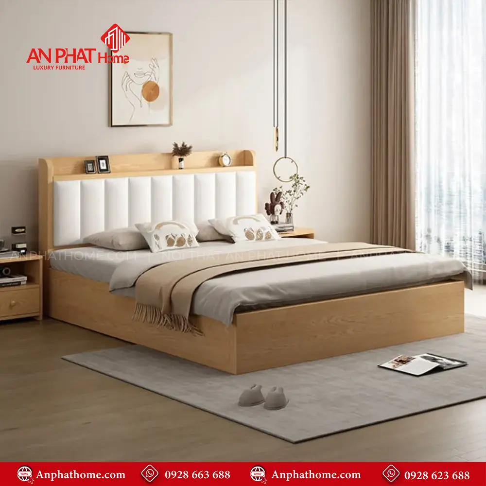 Giường Ngủ Đẹp Hiện Đại GN-347 11 Giường Ngủ Đẹp Hiện Đại GN-347