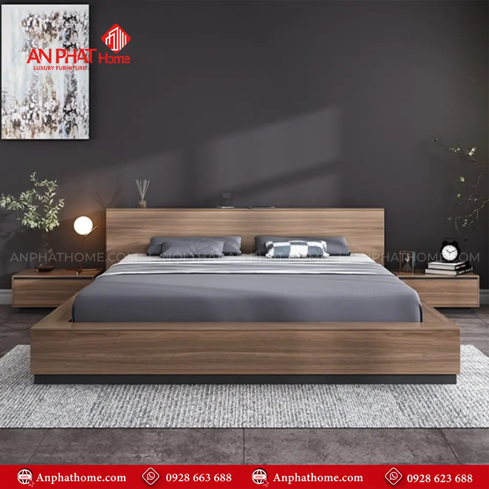 Giường Ngủ Đơn Giản GN-226 15 Giường Ngủ Đơn Giản GN-226