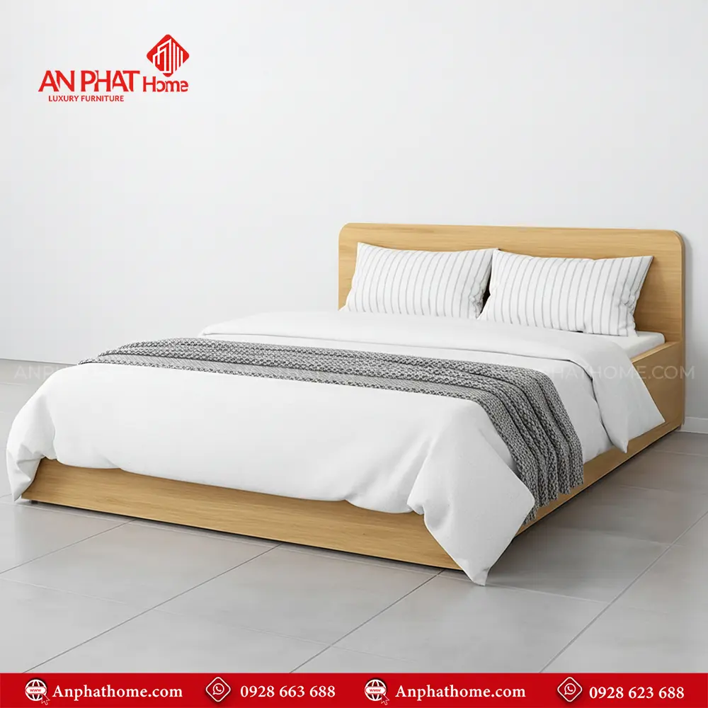 Giường Ngủ Gỗ Công Nghiệp An Phát GN-288 11 Giường Ngủ Gỗ Công Nghiệp An Phát GN-288