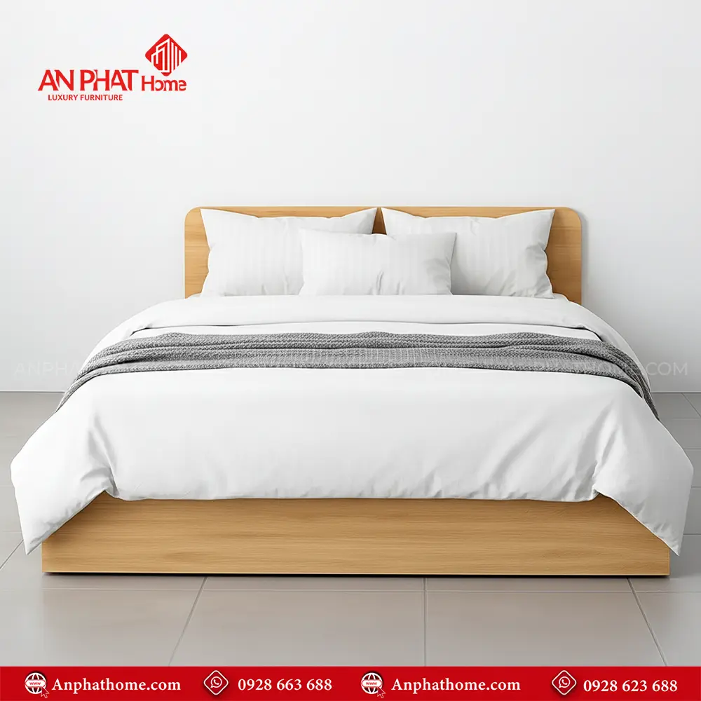 Giường Ngủ Gỗ Công Nghiệp An Phát GN-288 14 Giường Ngủ Gỗ Công Nghiệp An Phát GN-288