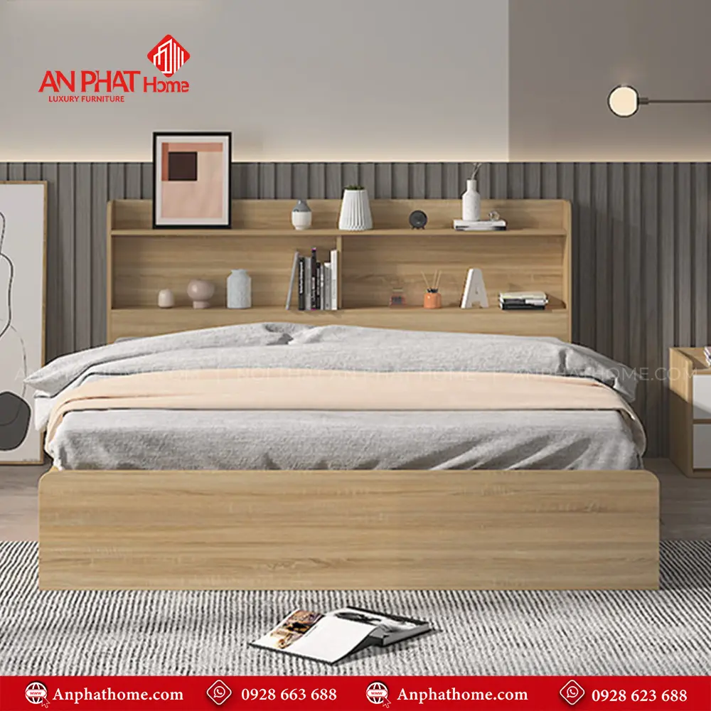 Giường Ngủ Gỗ Công Nghiệp GN-221 17 Giường Ngủ Gỗ Công Nghiệp GN-221