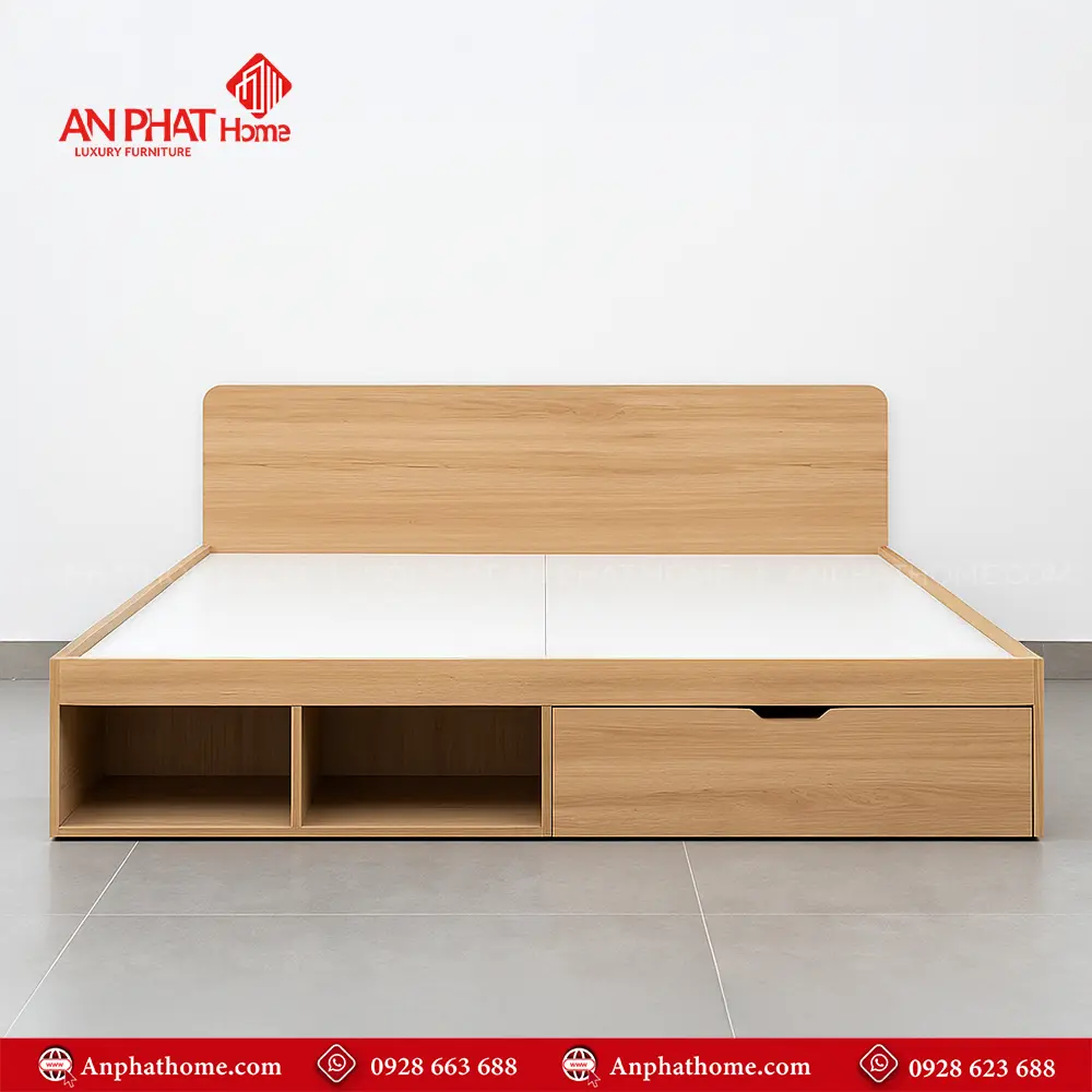 Giường Ngủ Gỗ Đẹp GN-240 9 Giường Ngủ Gỗ Đẹp GN-240